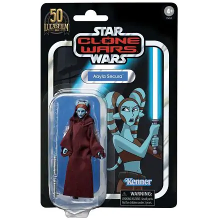 Star Wars The Clone Wars Vintage Collection Action Figure 2022 Aayla Secura 10 cm product photo