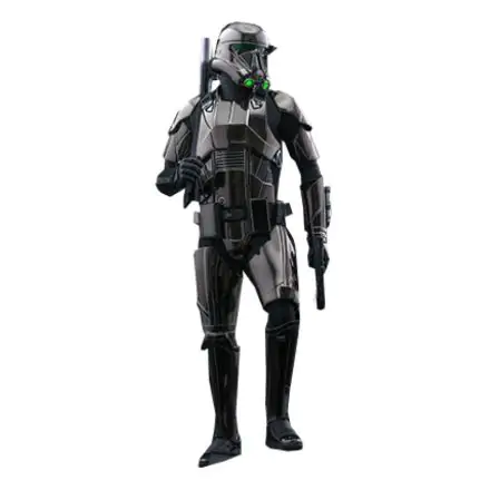 Star Wars Action Figure 1/6 Death Trooper (Black Chrome) 2022 Convention Exclusive 32 cm product photo