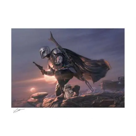 Star Wars Art Print Din Djarin & Grogu: A Clan of Two 61 x 46 cm - unframed product photo