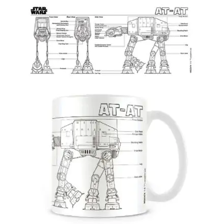 Star Wars AT-AT Sketch mug termékfotója