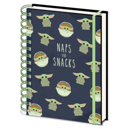 Star Wars Baby Yoda A5 notebook product photo