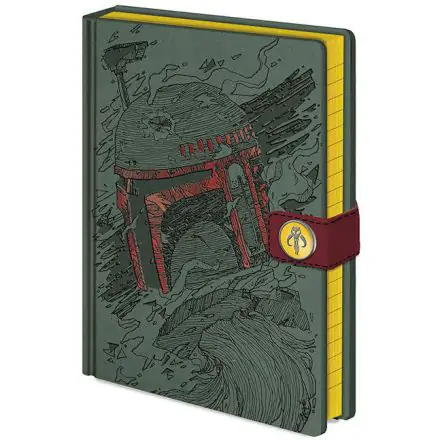 Star Wars Boba Fett premium A5 notebook termékfotója