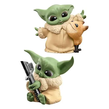 Star Wars Bounty Collection Figure 2-Pack Grogu Loth-Cat Cuddles & Darksaber Discovery 6 cm product photo
