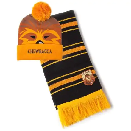 Star Wars Chewbacca beanie and scarf set product photo