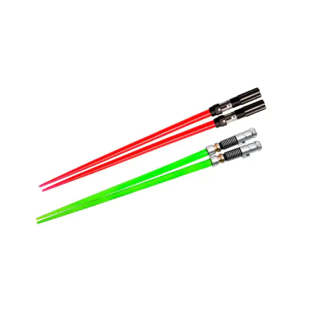 Star Wars Chopstick Darth Vader & Luke Skywalker Lightsaber Chopstick Battle 2-Set product photo