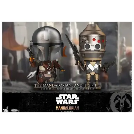Star Wars Cosbaby Wave 3 Mandalorian & IG-11 Set product photo