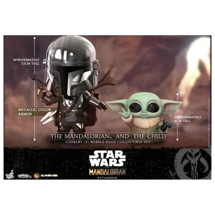 Star Wars Cosbaby Wave 5 Mandalorian & The Child Set product photo