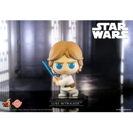 Star Wars Cosbi Mini Figure Luke Skywalker Lightsaber 8 cm product photo