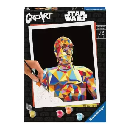 Star Wars CreArt Paint by Numbers Painting Set C-3PO 24 x 30 cm product photo