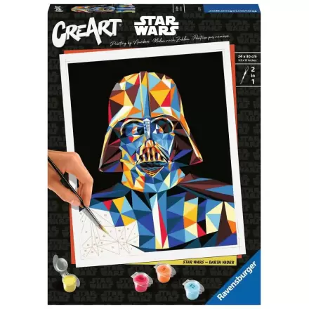 Star Wars CreArt Paint by Numbers Painting Set Darth Vader 24 x 30 cm product photo