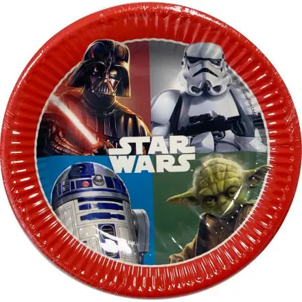 Star Wars Dark Force Paper Plates 8-pack 19.5 cm product photo