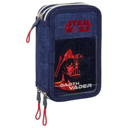 Star Wars Darth Vader triple pencil case 37pcs product photo