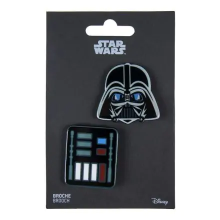 Star Wars Darth Vader set 2 broochs product photo