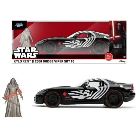 Star Wars Diecast Model 1:24 Kylo Ren Dodge Viper SRT10 2008 product photo
