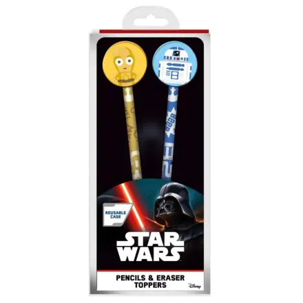 Star Wars Pencils and Toppers 2-Pack (Droids) product photo