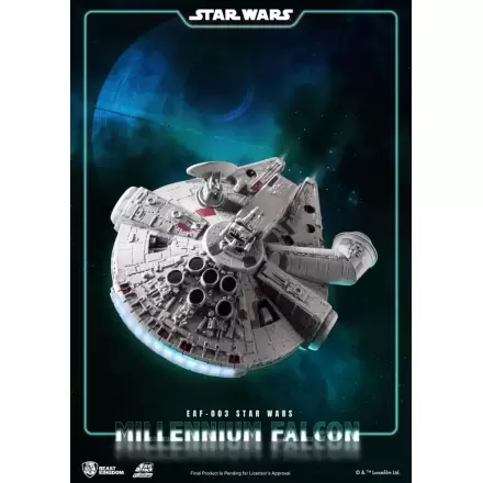 Star Wars Egg Attack Floating Model with Light Up Function Millennium Falcon 13 cm termékfotója