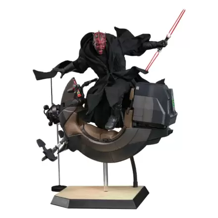 Star Wars Episode I Movie Masterpiece Action Figure 1/6 Darth Maul with Sith Speeder 29 cm termékfotója