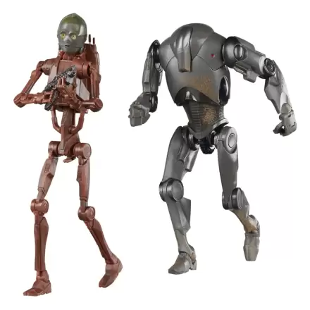 Star Wars Episode II Black Series Action Figure 2-Pack C-3PO (B1 Battle Droid Body) & Super Battle Droid 15 cm termékfotója