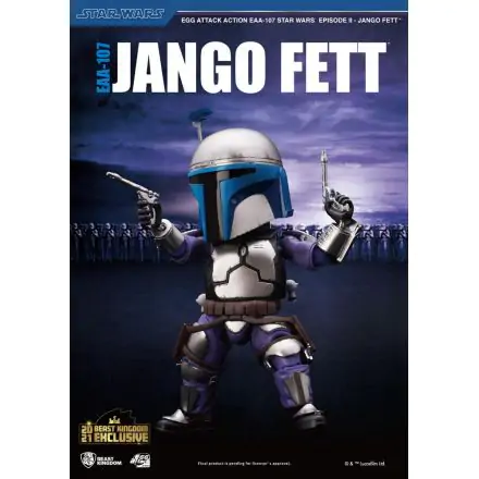 Star Wars Episode II Egg Attack Action Figure Jango Fett BK Exclusive 16 cm product photo