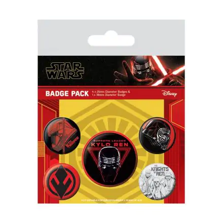 Star Wars Episode IX Pin-Back Buttons 5-Pack Sith product photo