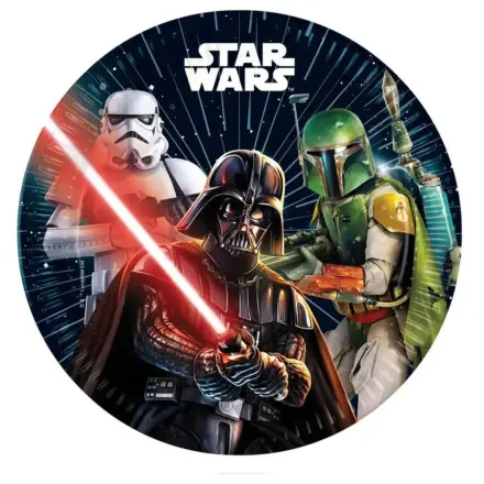 Star Wars Galaxy paper plate 8 pieces 23 cm product photo