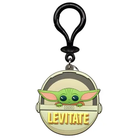 Star Wars Soft Touch PVC Bag Clip Grogu Levitate product photo