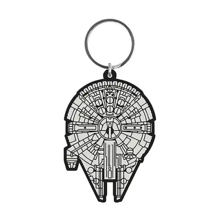 Star Wars Rubber Keychain Millennium Falcon 6 cm product photo