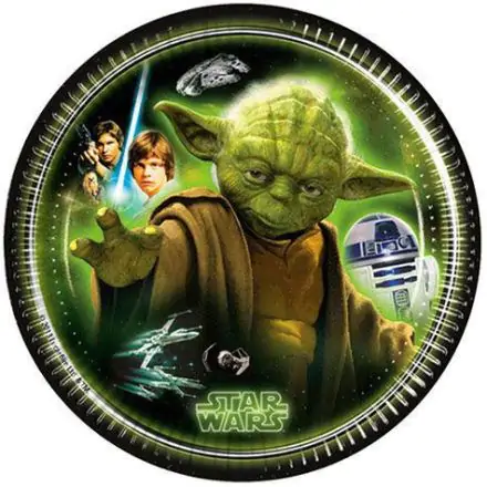 Star Wars Heroes Paper Plates 8 pcs 19.5 cm product photo