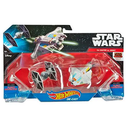 Star Wars Hot Wheels The Fighter vs Ghost blister product photo