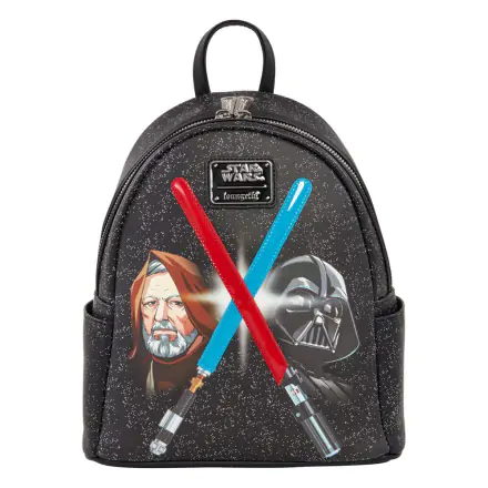 Star Wars by Loungefly Backpack Light Sabers Darth Vader Obi Wan product photo