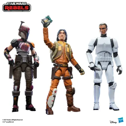 Star Wars Lothal Rebel pack 3 figures 9,5cm product photo