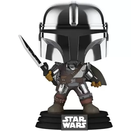 Star Wars: Mandalorian Funko POP! Vinyl Figure MandoW/DrkSabr(GW/MT) 9 cm termékfotója