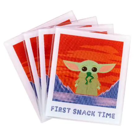 Star Wars Mandalorian Yoda The Child coaster set product photo