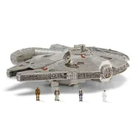 Star Wars Micro Galaxy Squadron Feature Vehicle with Figures Millennium Falcon 22 cm termékfotója