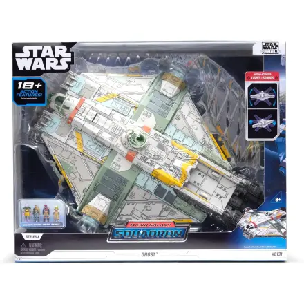 Star Wars Micro Galaxy Squadron Ghost Feature Vehicle with Figures product photo