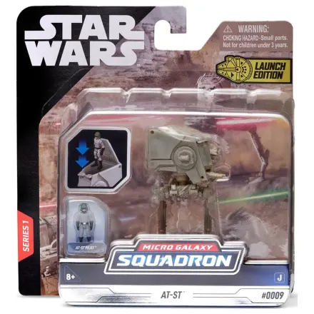 Star Wars Micro Galaxy Squadron Vehicle with Figure AT-ST 7,5 cm product photo
