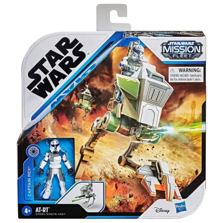 Star Wars Mission Fleet Captain Rex + AT-RT set figure product photo