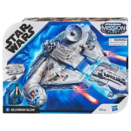 Star Wars Mission Fleet Millennium Falcon + Han Solo figure product photo