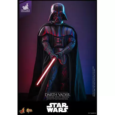 Star Wars Movie Masterpiece Action Figure 1/6 Darth Vader (Dueling Effect Version) Hot Toys Exclusive 35 cm product photo