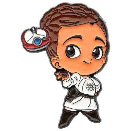 Star Wars: Obi-Wan Kenobi Pin Badge Princess Leia & Lola Chibi product photo