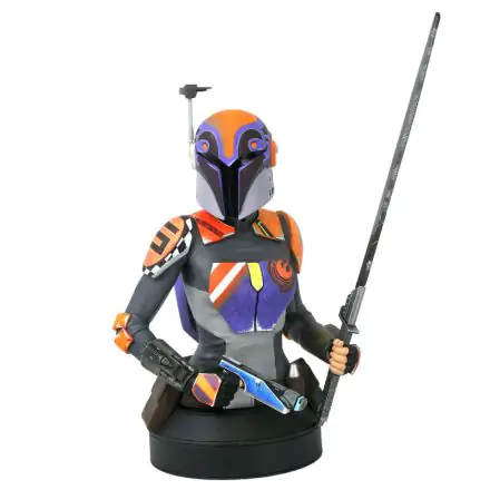 Star Wars Rebels Bust 1/7 Sabine Wren 15 cm termékfotója