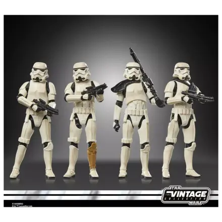 Star Wars Remnant Stormtrooper Multipack 4 Fig. Vintage Coll. 10cm product photo