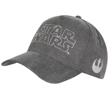 Star Wars Curved Bill Cap Silver Logo product photo