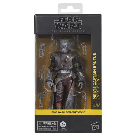 Star Wars Skeleton Crew Pirate Captain Brutus Port Borgo figure 15cm termékfotója