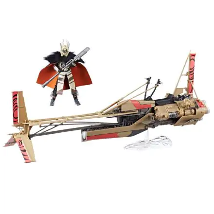 Star Wars The Black Series Enfys Nest with Swoop Bike figure 15cm product photo