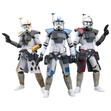 Star Wars The Black Series Star Wars The Clone Wars set 3 figures 15cm product photo