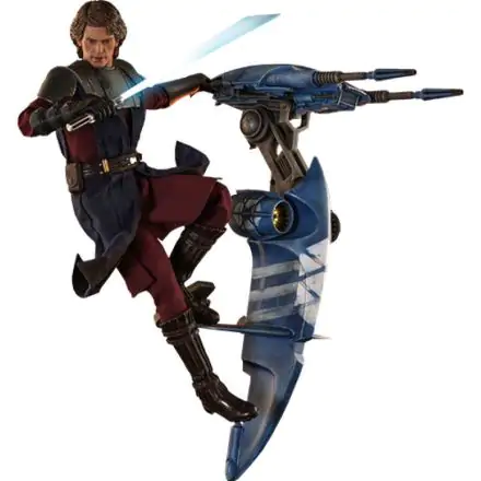 Star Wars The Clone Wars Action Figure 1/6 Anakin Skywalker & STAP 31 cm termékfotója