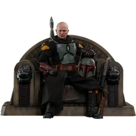 Star Wars The Mandalorian Action Figure 1/6 Boba Fett (Repaint Armor) and Throne 30 cm termékfotója