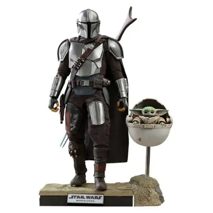 Star Wars The Mandalorian Action Figure 2-Pack 1/6 The Mandalorian & The Child Deluxe 30 cm product photo