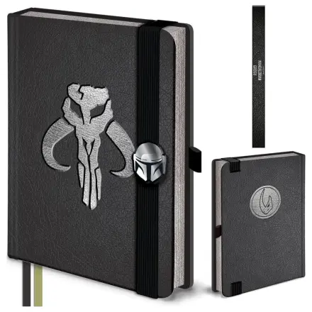 Star Wars The Mandalorian and Grogu Beskar Armour A5 notebook product photo